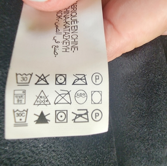 Zara Black Sherpa Shacket Ladies S-M - Picture 12 of 12